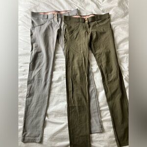 Freddy WR.UP Pants - Grey & Olive Green